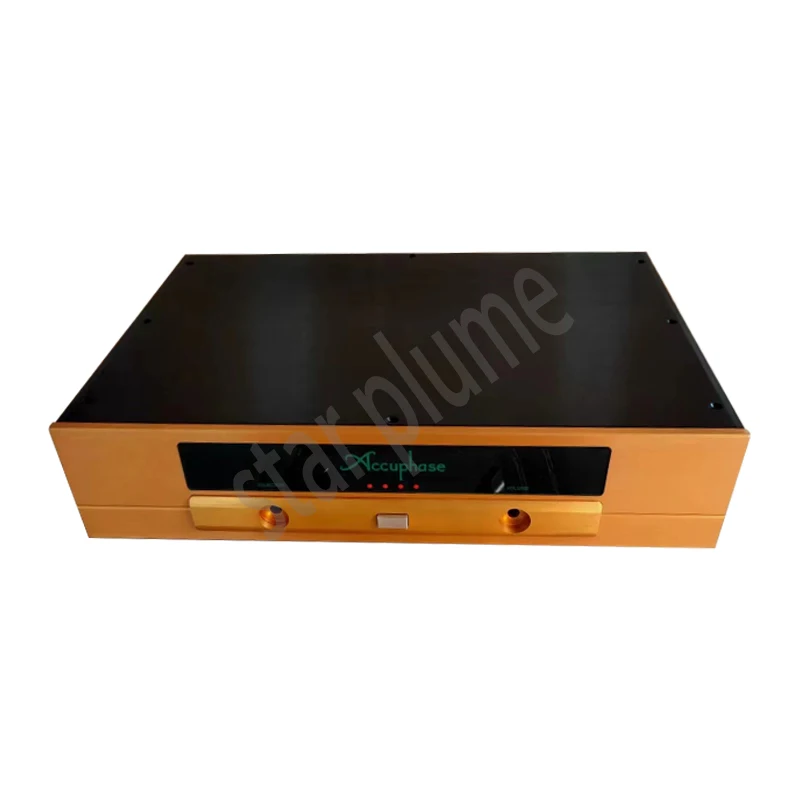 430*250*453mm custodia per amplificatore di potenza completamente in alluminio Accuphase custodia per preamplificatore tubo a vuoto Post amplificatore guscio del telaio scatola fai da te