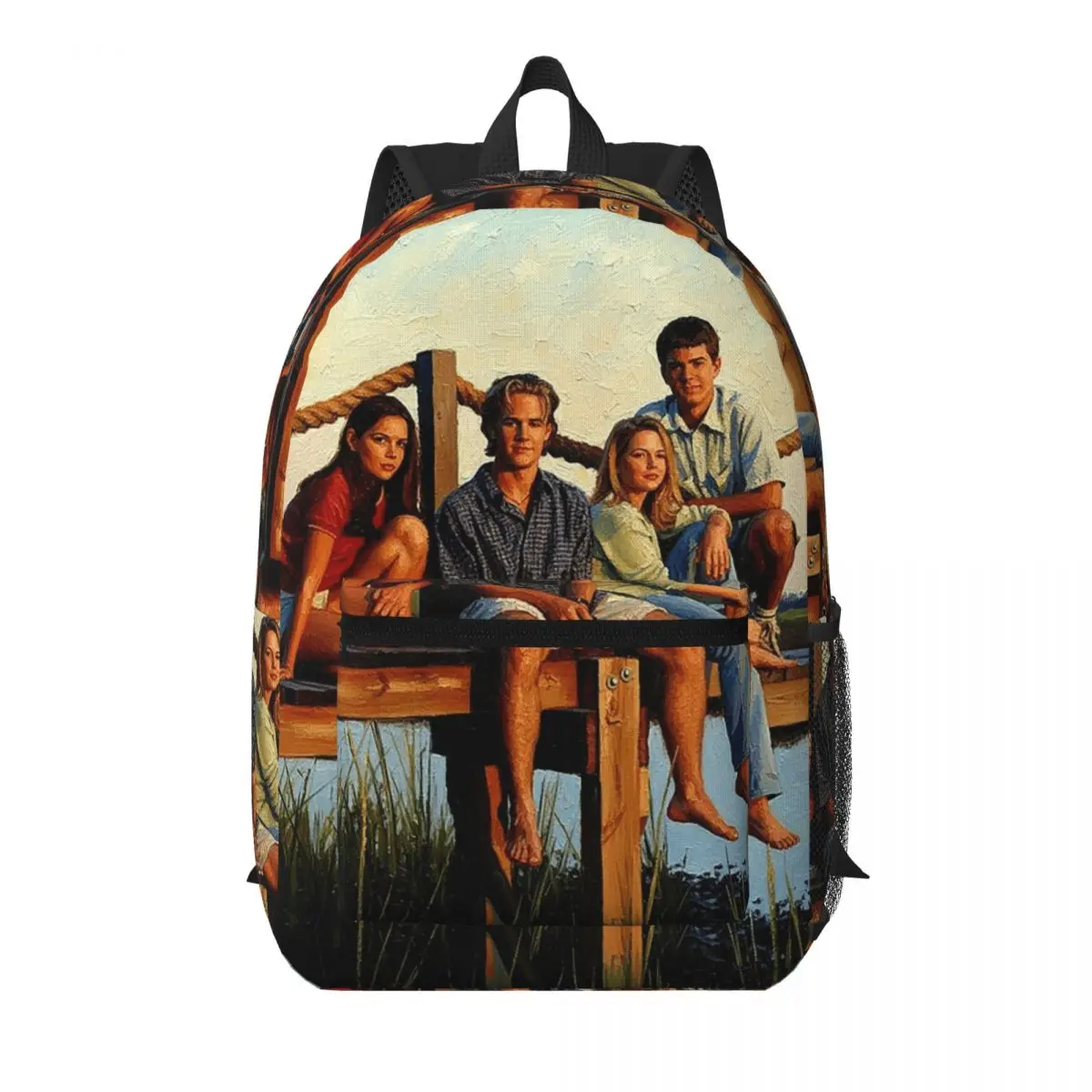 Рюкзак Capeside Summer Dawson's Creek Cast Dockside Portrait для студентов, школьный рюкзак, походный рюкзак, дорожная сумка, сумка для книг, сумка через плечо
