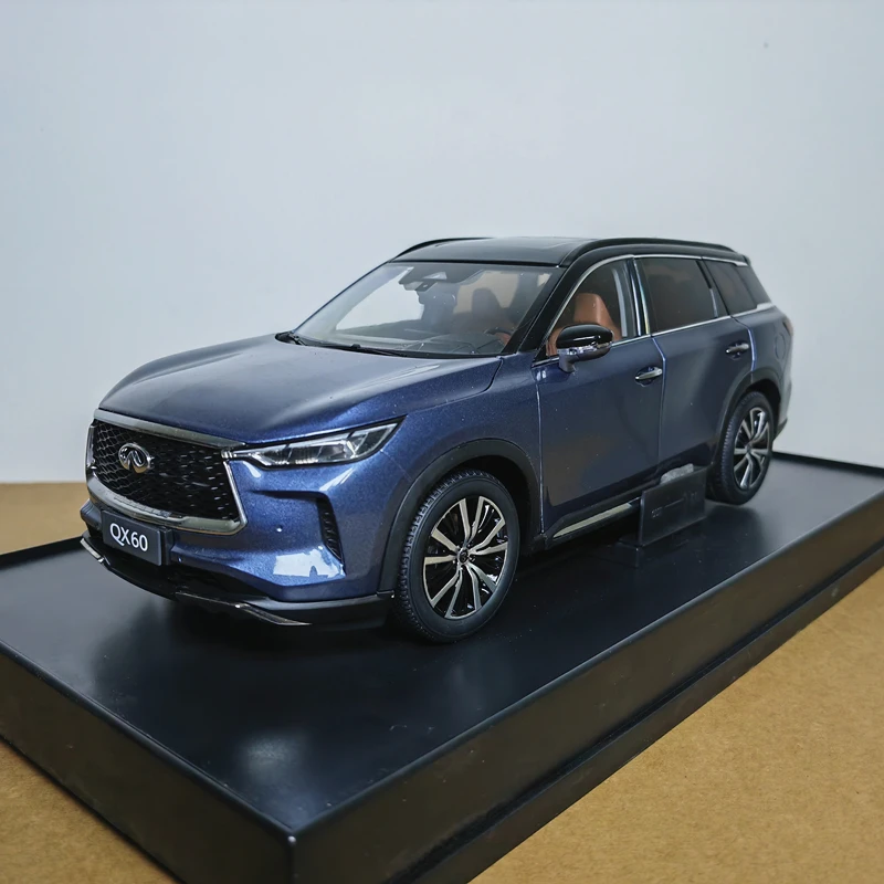 

Diecast 1:18 Scale Infiniti QX60 Car Model 2022 SUV Alloy Car Model Collectible Toy Gift Souvenir Display Ornament