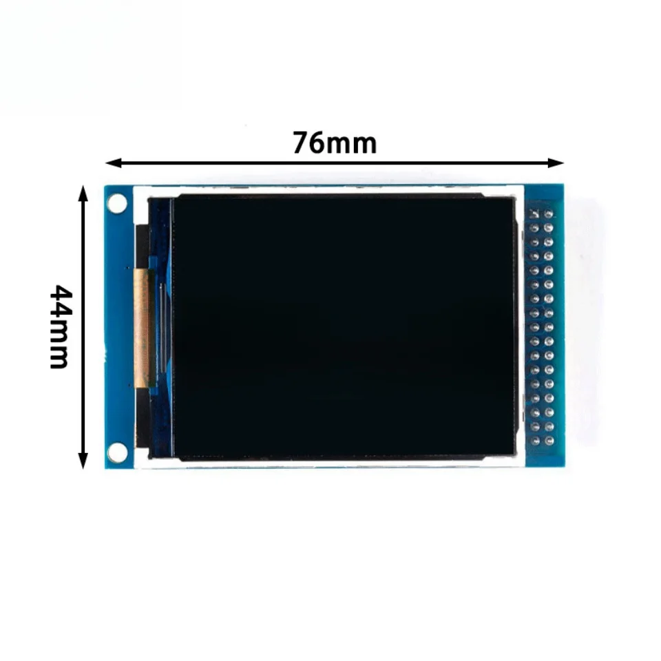 Módulo de tela lcd tft de 2.8 polegadas, resolução 240*320 tela colorida de toque lcd, driver ili9341, interface paralela de 8 ou 16 bits