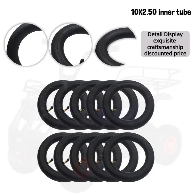 Hot-selling 10x2.5 inner tube thickened for small bicycles, children's cars, bicycle inner tubes
