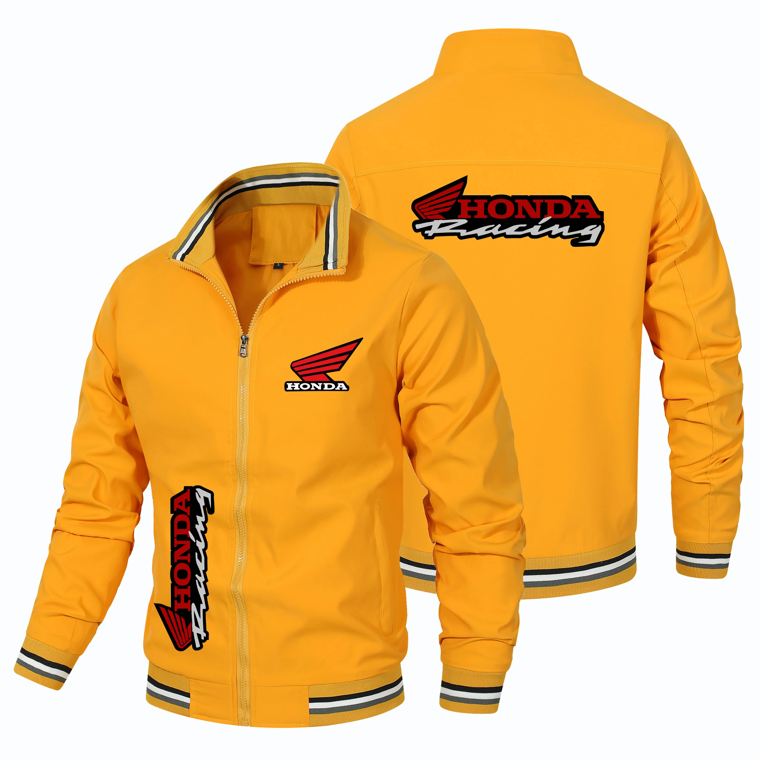 

Honda Logo Men's Motorcycles, Honda Jackets, Motorcycle Racing Team Custom Pilot Jackets, Oversized Windbreakers, Men's Clothing