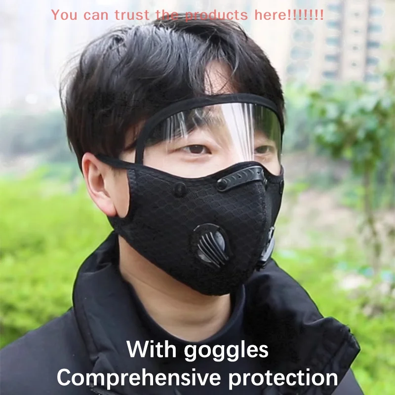 Windproof Sports Protection Cover Full Face Mask Electric Motorcycle Men's And Women's Windproof Riding Sun Shield Face Mask