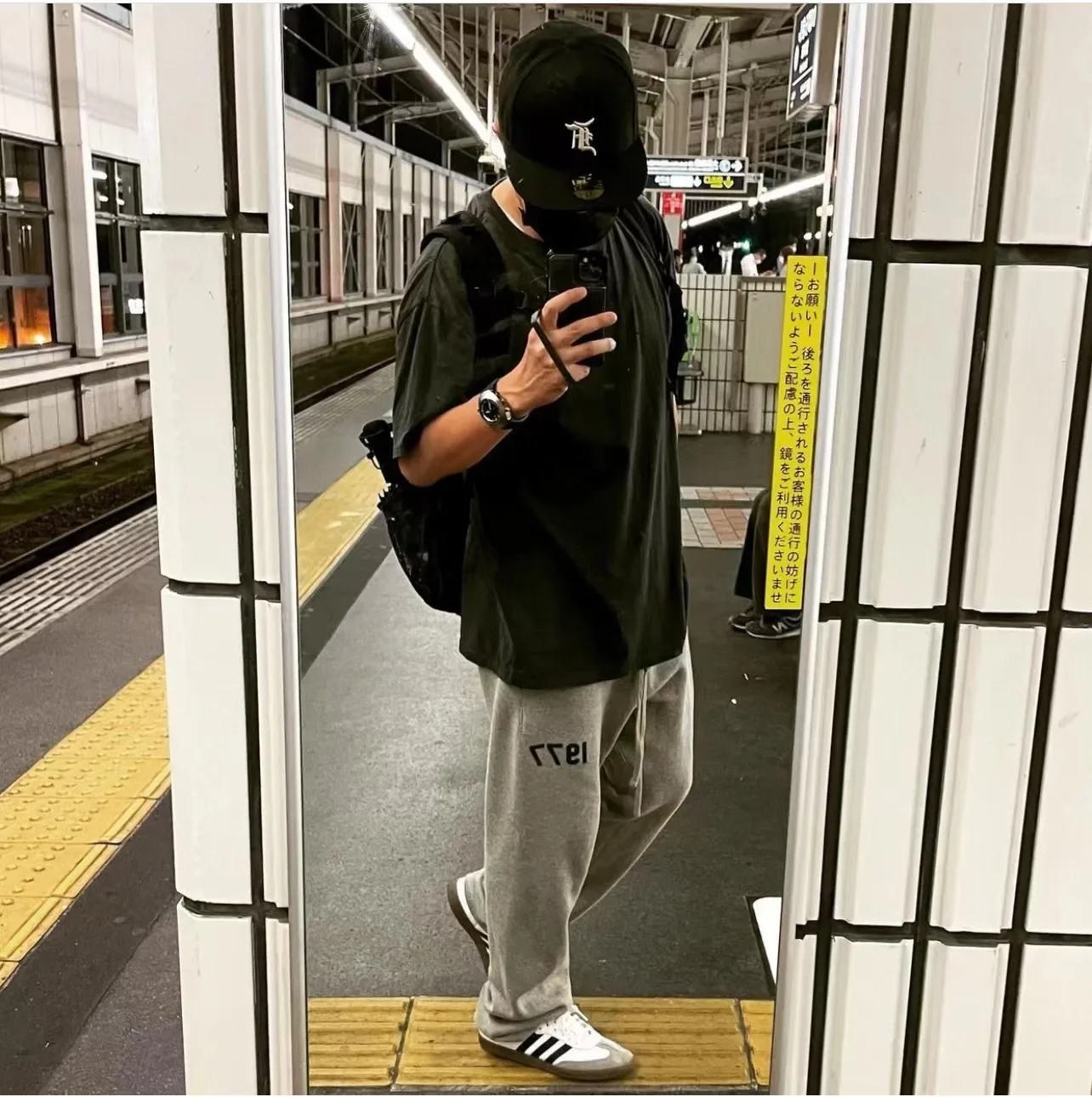 العصرية FOG العلامة التجارية 1977 مستقيم الساق سراويل تقليدية فضفاضة تناسب تنوعا الخريف/الشتاء أساسيات للرجال والنساء مبطنة بالصوف Tro #2