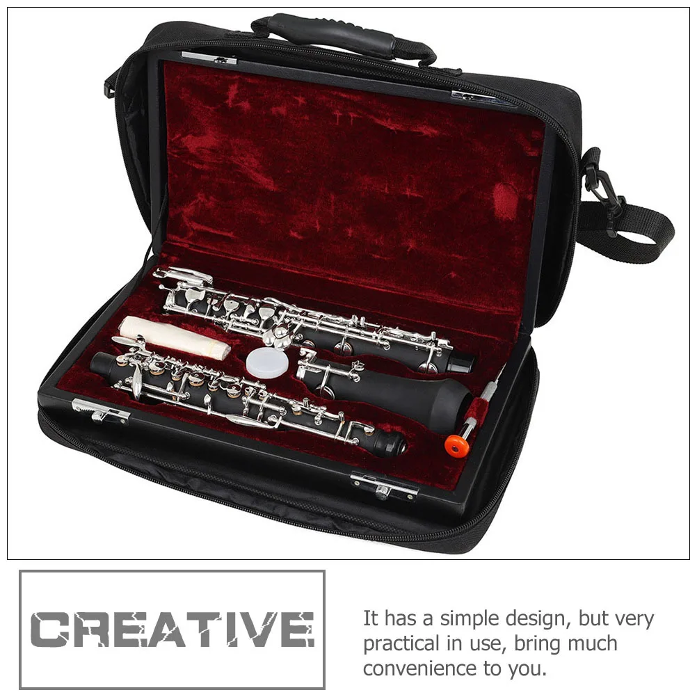 Premium Carry Bag Waterproof Shockproof Storage Container Black Durable Oxford Cloth Padded Case Instrument Accessory