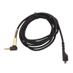 Wymienny przewód zestaw słuchawkowy Audio do Steelseries Arctis 7 5 3 Pro bezprzewodowy kabel słuchawki gamingowe 4.9Ft