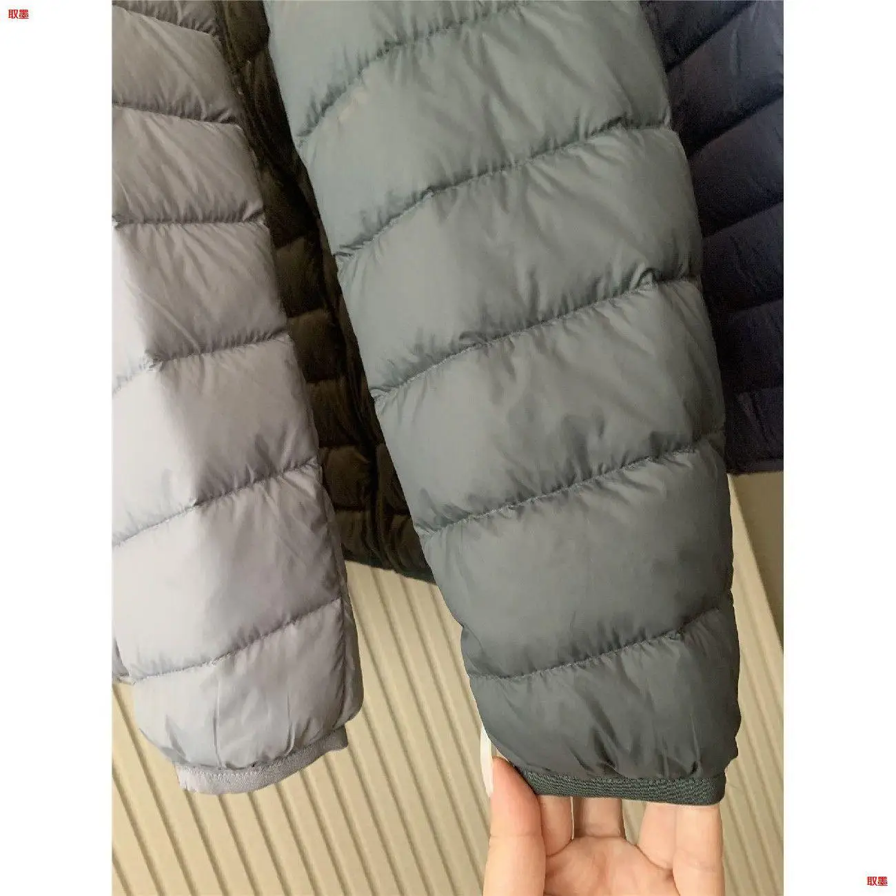 Big Clearance Sale Men's jacket new lightweight velvet men's ultra-thin warm stand collar jacket for men and women