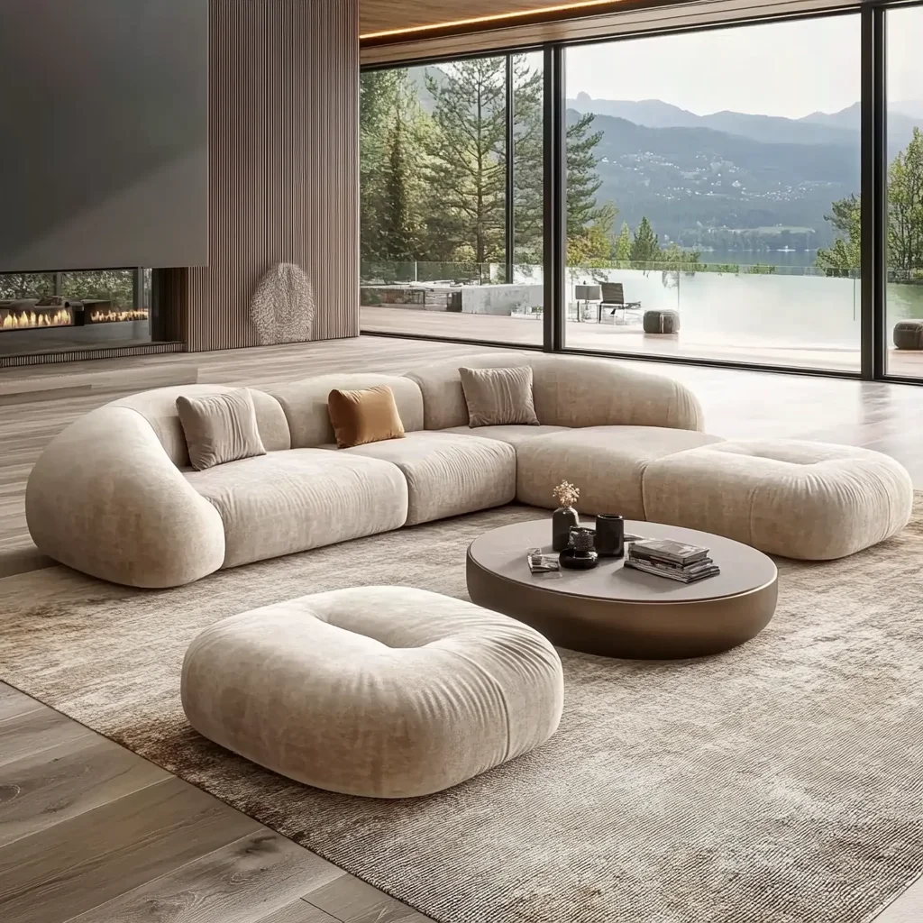 وحدات الاقسام أريكة مزيج أريكة الزاوية مع كرسي للتحويل المخملية منجد أريكة غرفة المعيشة مجموعة