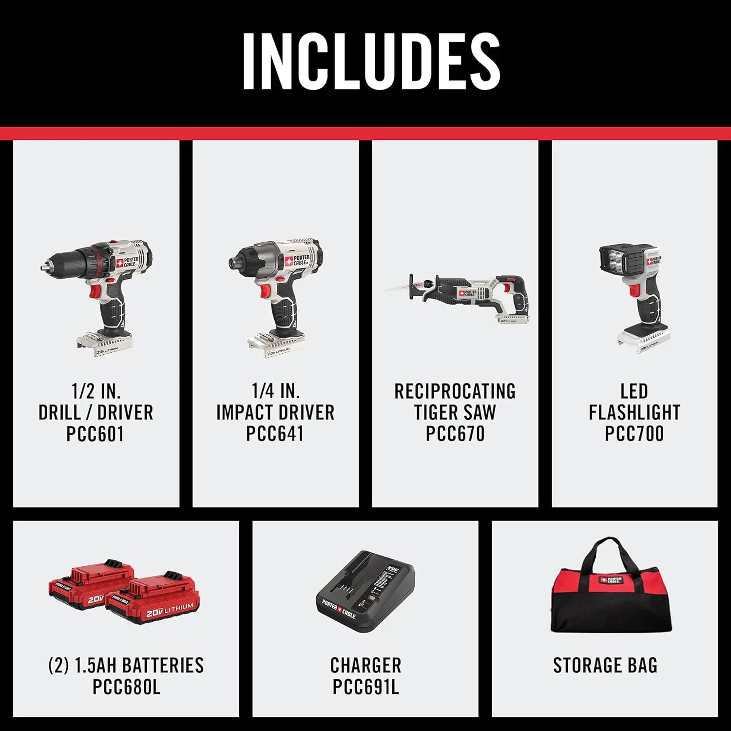 MAX* Cordless Drill Combo Kit, 4-Tool