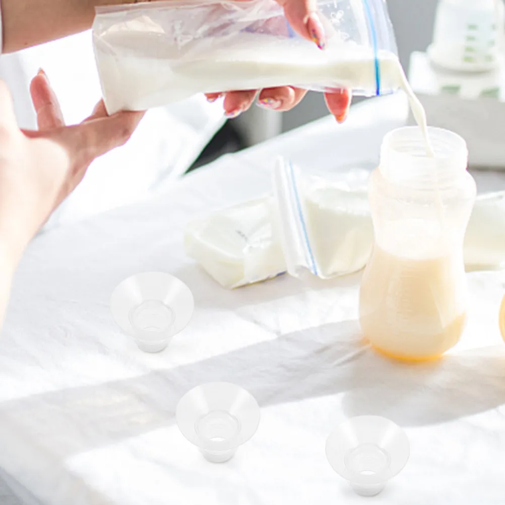 

8Pcs Ultra-Smooth Silicone Flange Inserts Breast Pump Replacement Kit 13Mm 15Mm 17Mm 19Mm 21Mm 24Mm Comfort Fit for Mom
