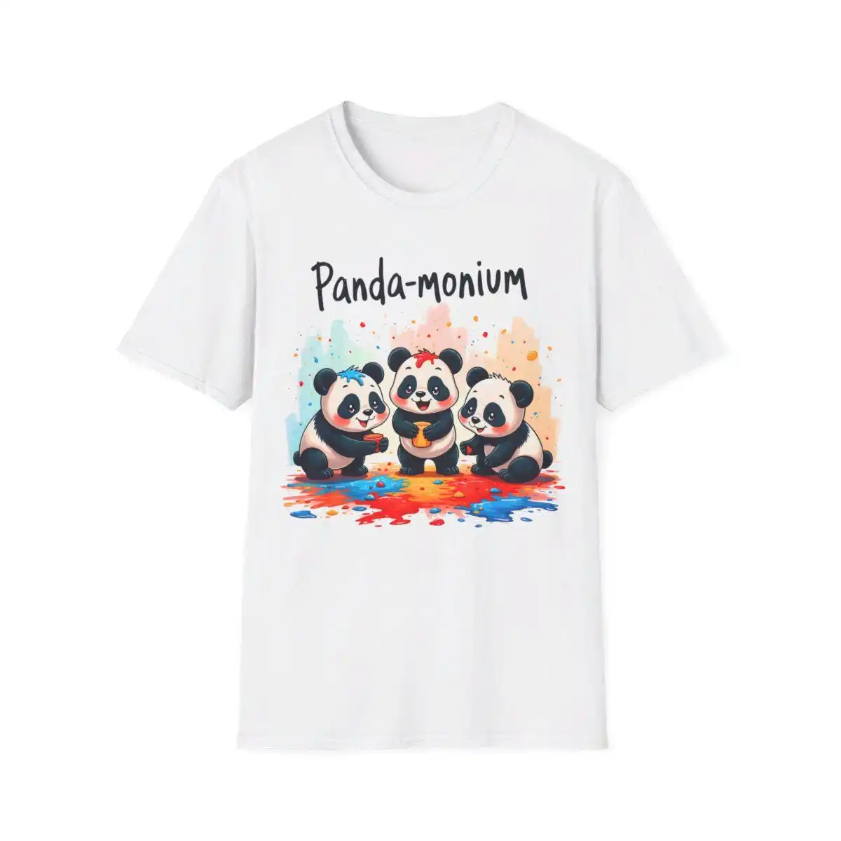 

Panda monium Softstyle Adorable T Shirt