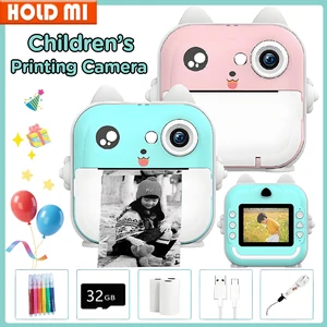 Mainan Kamera Digital HD Anak-anak 1080P Q5 Cetak Instan Kamera Cetak Termal Anak-anak Hadiah Foto Video Cetak Instan Anak Laki-laki Perempuan 12 kamera mainan penjualan terbaik - №