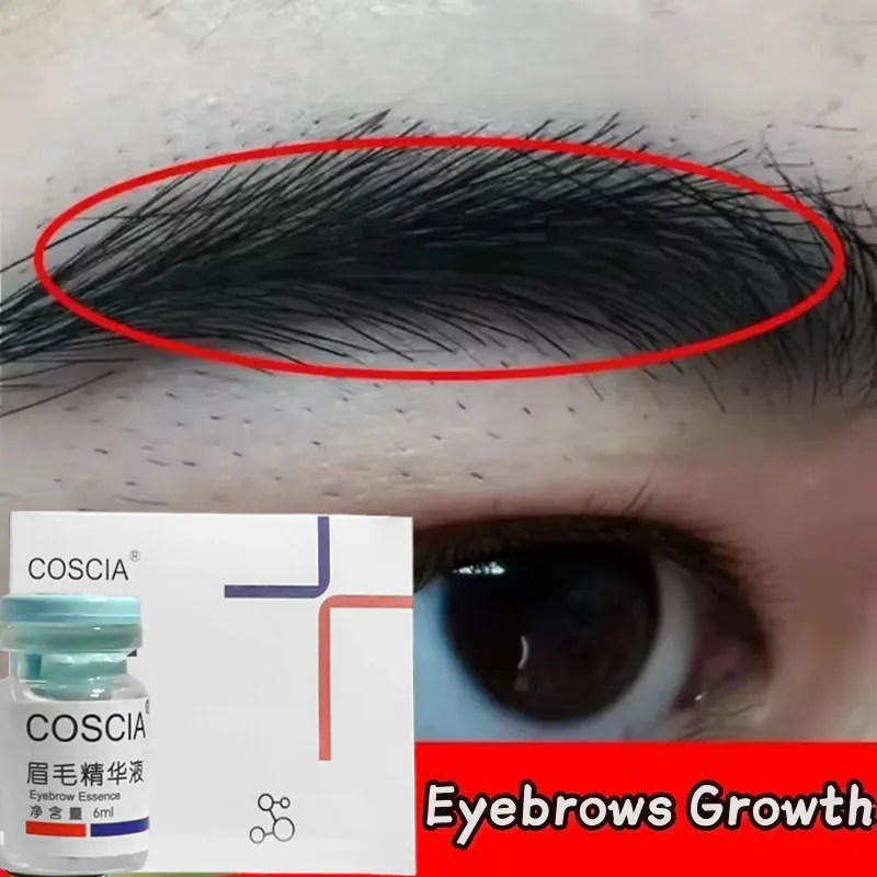 Crescita delle sopracciglia Capelli liquidi Veloce Più lungo Più pieno Più spesso Usma Erba Siero Prodotto per il trattamento della perdita dei capelli Prevenire la calvizie Trucco Nuovo