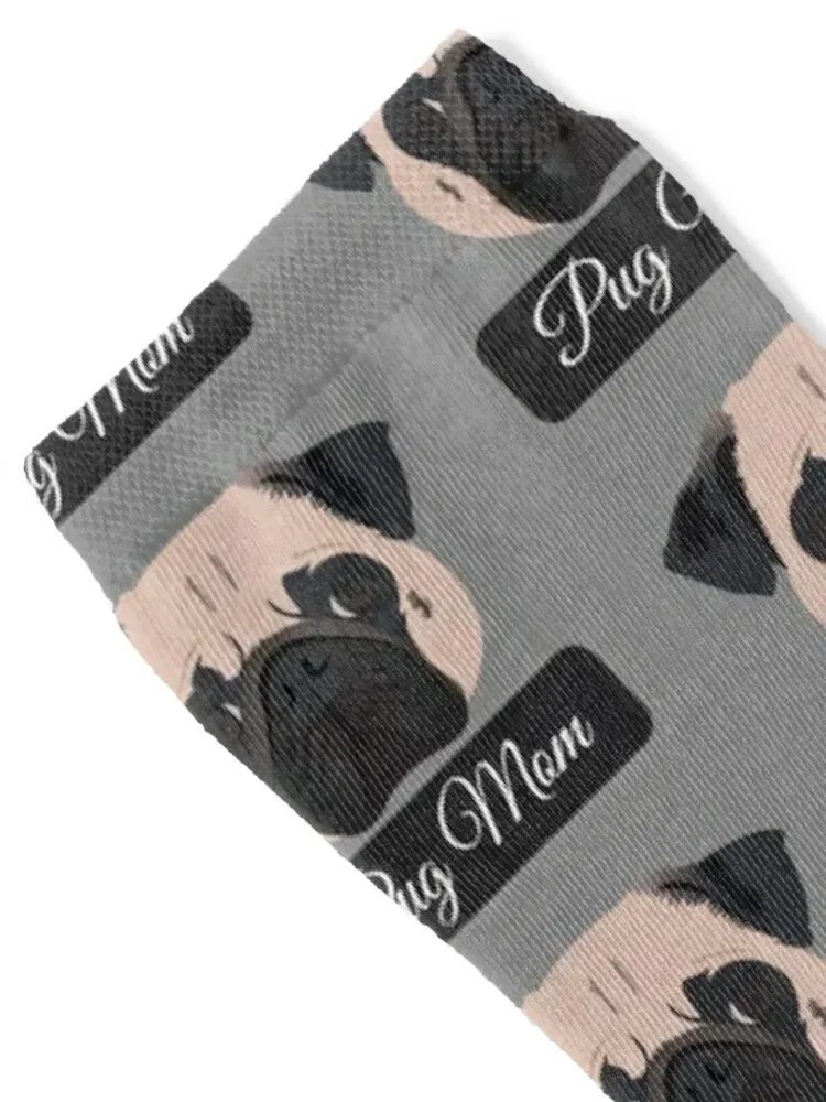 Pug Mom Socks hip hop luxury Socks Men Women's