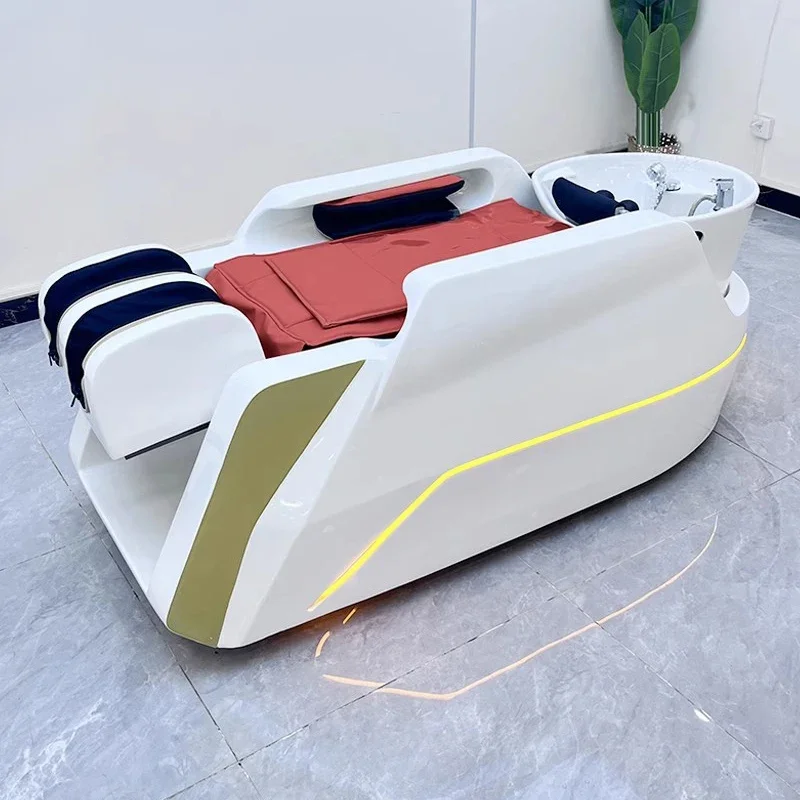 

Shampoo Bed Wash Hair Salon Spa Bac Shampooing Coiffeur A Domicile Professional Massage Chair Japanese Scalp Treatment Water