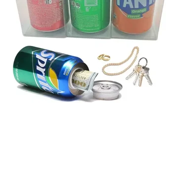 Privé spaarpot Col a Pepper Can Fake Sight Secret Home Afleiding Stash Container Verbergen Opbergvak Outdoor Gereedschap