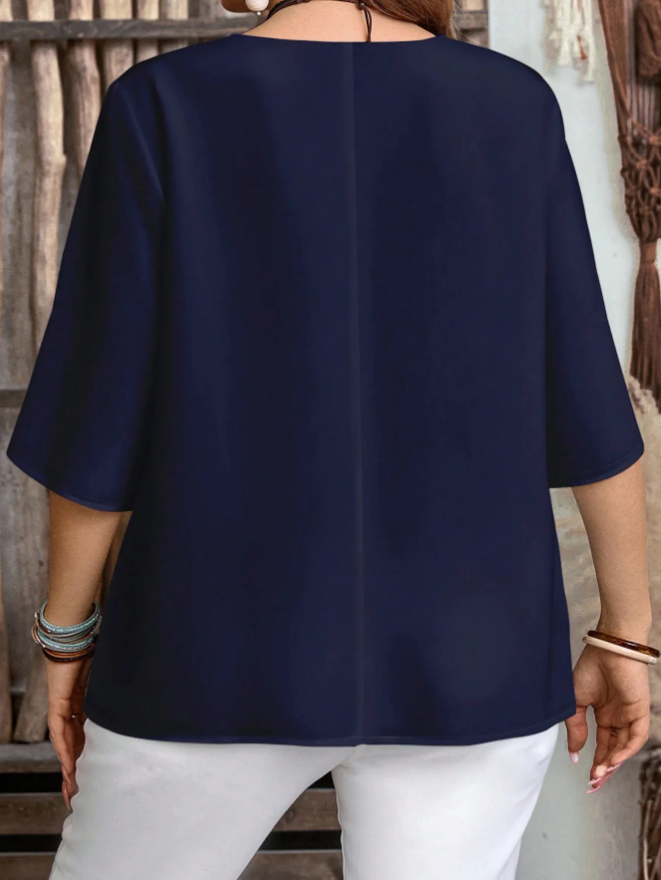 Thumbnail 2 - #71 Latest Womens Plus Size Casual Tops Offers