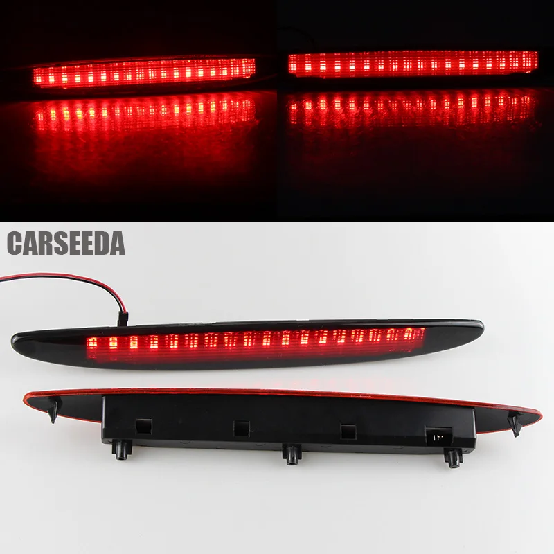 Third LED Rear High Level Brake Stop Light For MINI Cooper R50 R53 2001-2006 MU Car Rear High Level Brake Stop Light 63256935789