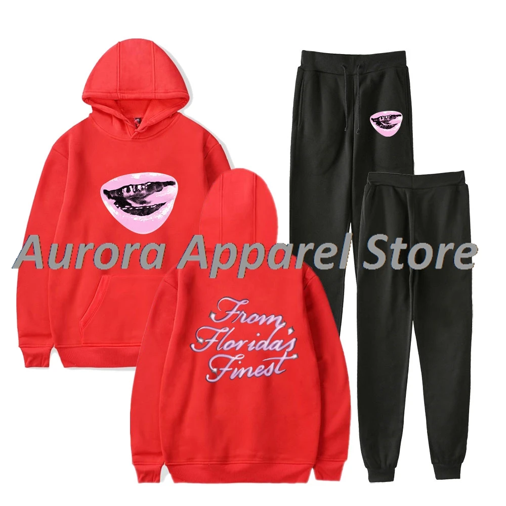 Sailorr Hope U Don't Forget My Smile Merch 후드 조깅 바지 세트 여성 남성 streetwear 스웨터