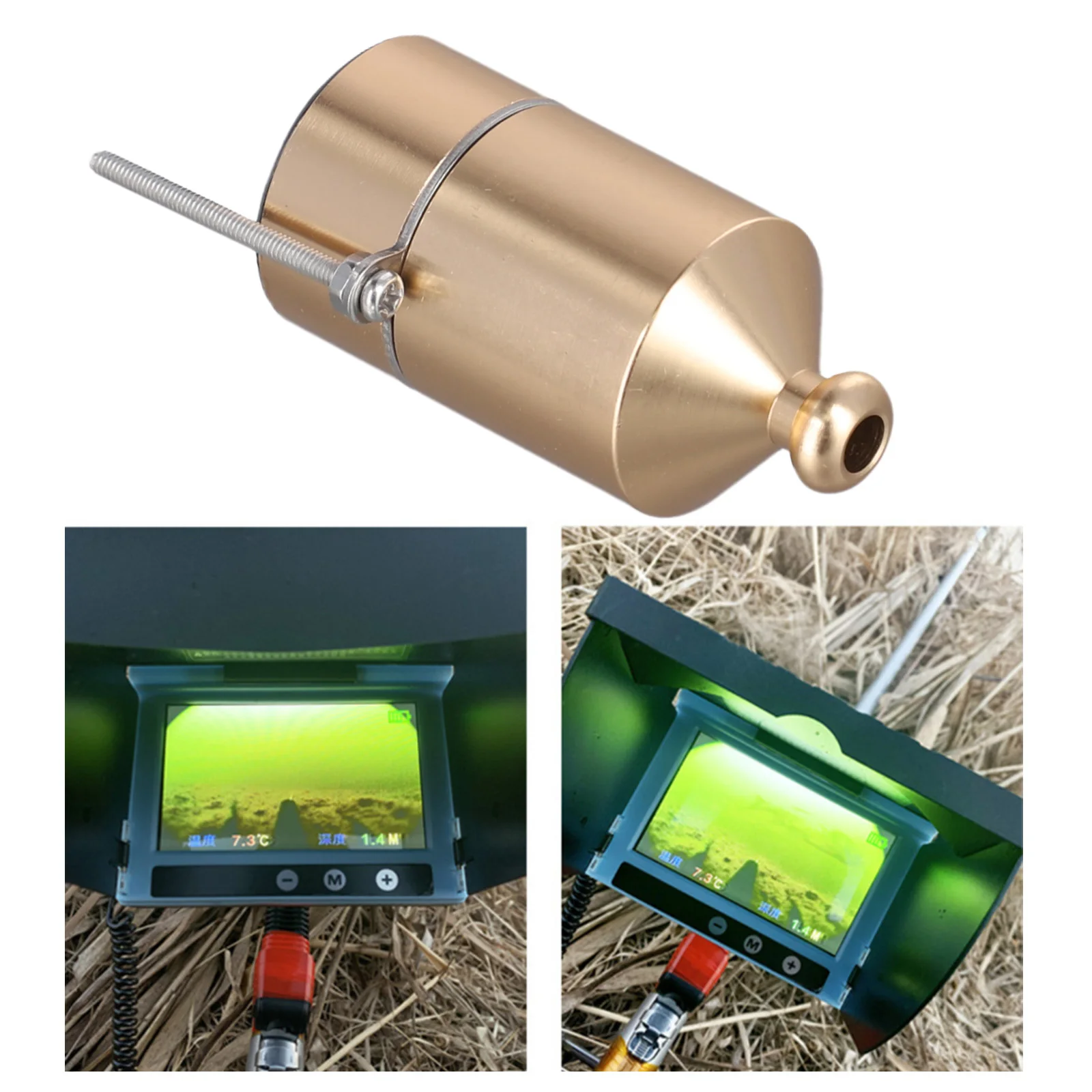 Aquaculture Monitoring Fish Finder Aquaculture Management 195 Viewing Angle For Deep And Muddy Waters Underwater Detection Tool
