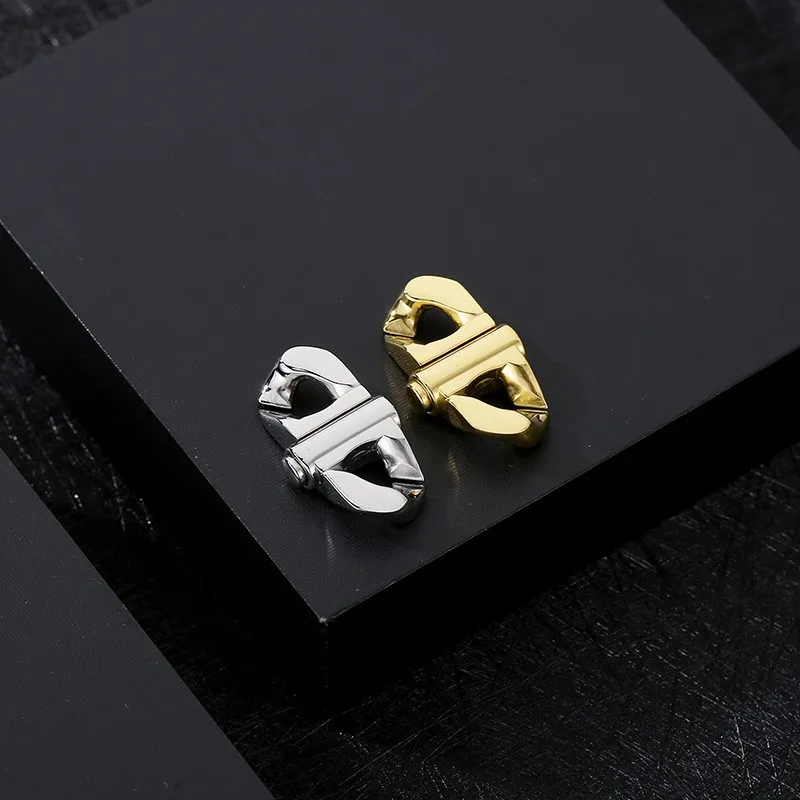 1pieces Stainless Steel Clasps for Chain Bracelet and Necklace Clasp Buckle Jewelry Making Accessories
