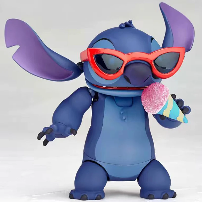 

Новые 6-дюймовые фигурки Lilo & Stitch Revoltech Stitch Gk Ko, модель куклы, набор подвижных фигурок для коллекции, подарок