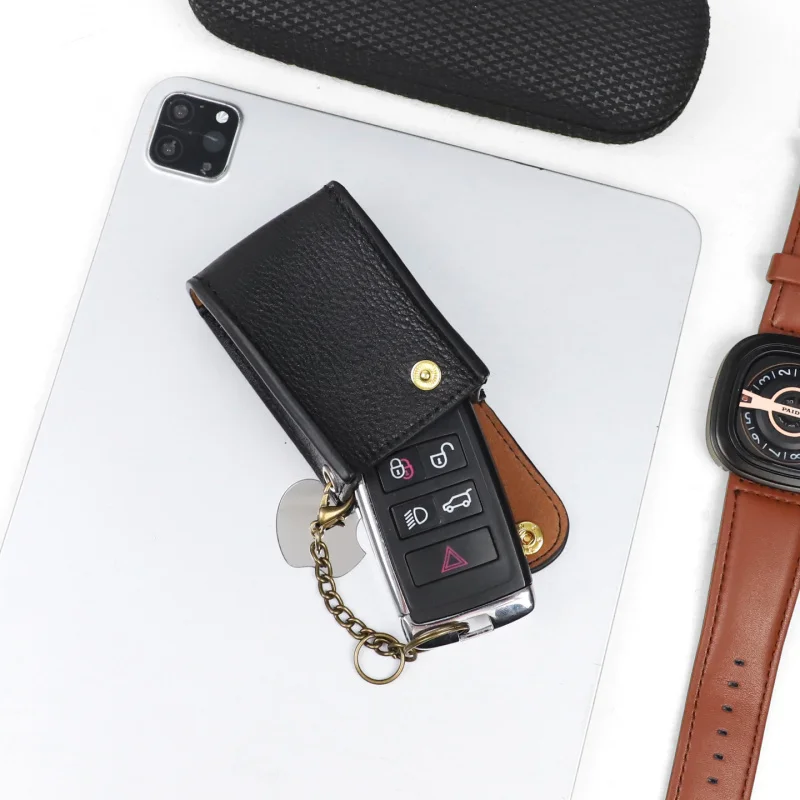 cowleather-car-key-case-belt-wear-smart-belts-pouch-portable-key-case-retro-top-layer-cowhide-leather-keys-fob-holder