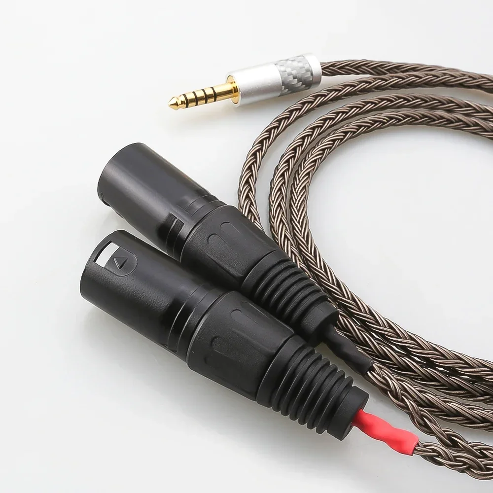 Симметричный аудиоадаптер HiFi 4.4 мм (мужской разъем) на два 3-контактных XLR (мужской разъем) для устройств Sony WM1A / WM1Z / PHA‑2A / iFi Audio.