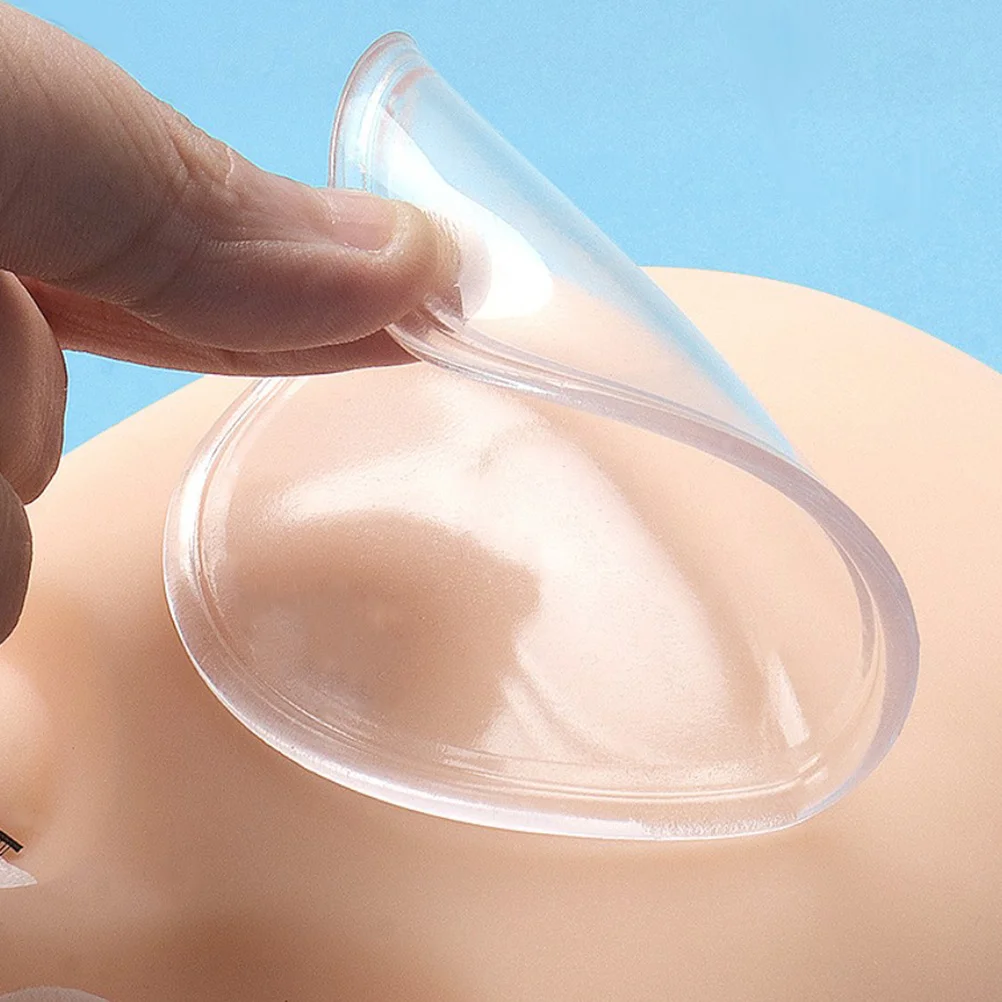 5 pezzi di pallet per ciglia in silicone riutilizzabile superficie liscia non porosa per il controllo della colla facile da pulire ciglia finte supporto per ciglia