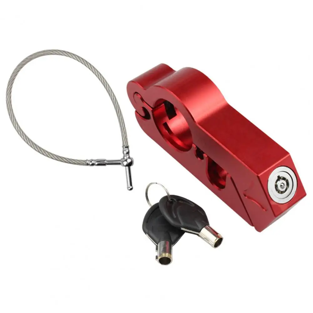 Motorcycle Lock Moped Lock Heavy-duty Motorcycle Brake Lock Helmet Lock Combo for Anti-theft Security High Strength for Scooters