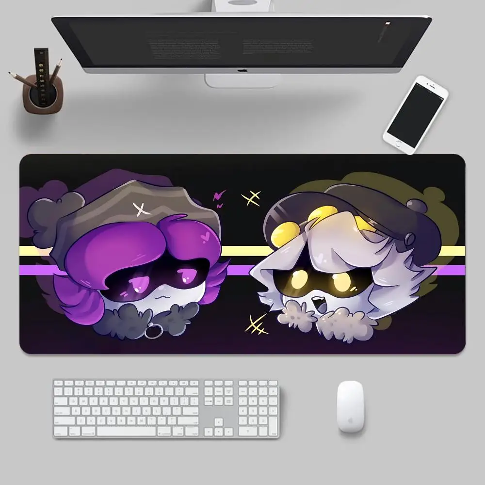 Anime Murder-Drones Mouse Pad Tapetes de Mesa Teclado, Borracha Kawai, Tapete de Mesa Antiderrapante, XXL90x40cm