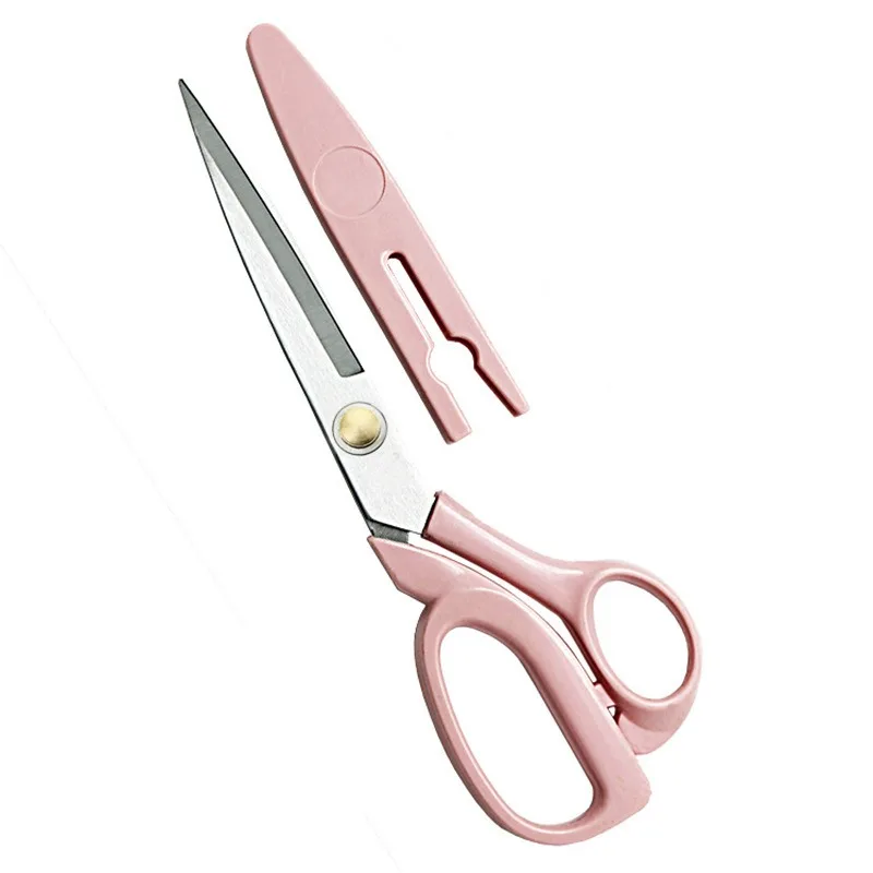 Professional Heavy Duty Fabric Scissors - Stainless Steel Sharp Blades, Ergonomic Handles for Tailoring, Crafting & Office Use