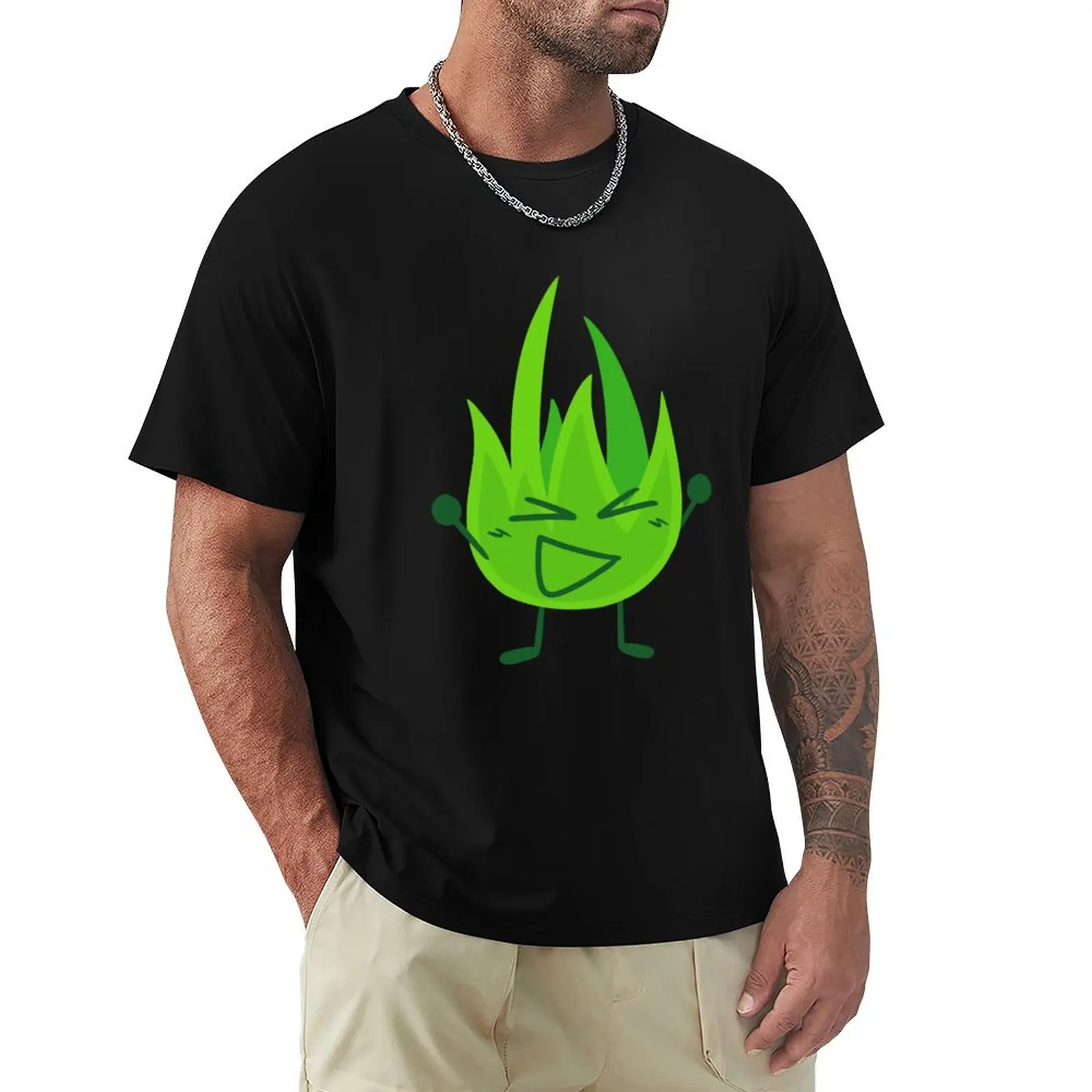 

Grassy (BFB) T-Shirt anime shirt graphic t shirts quick drying outfits for men