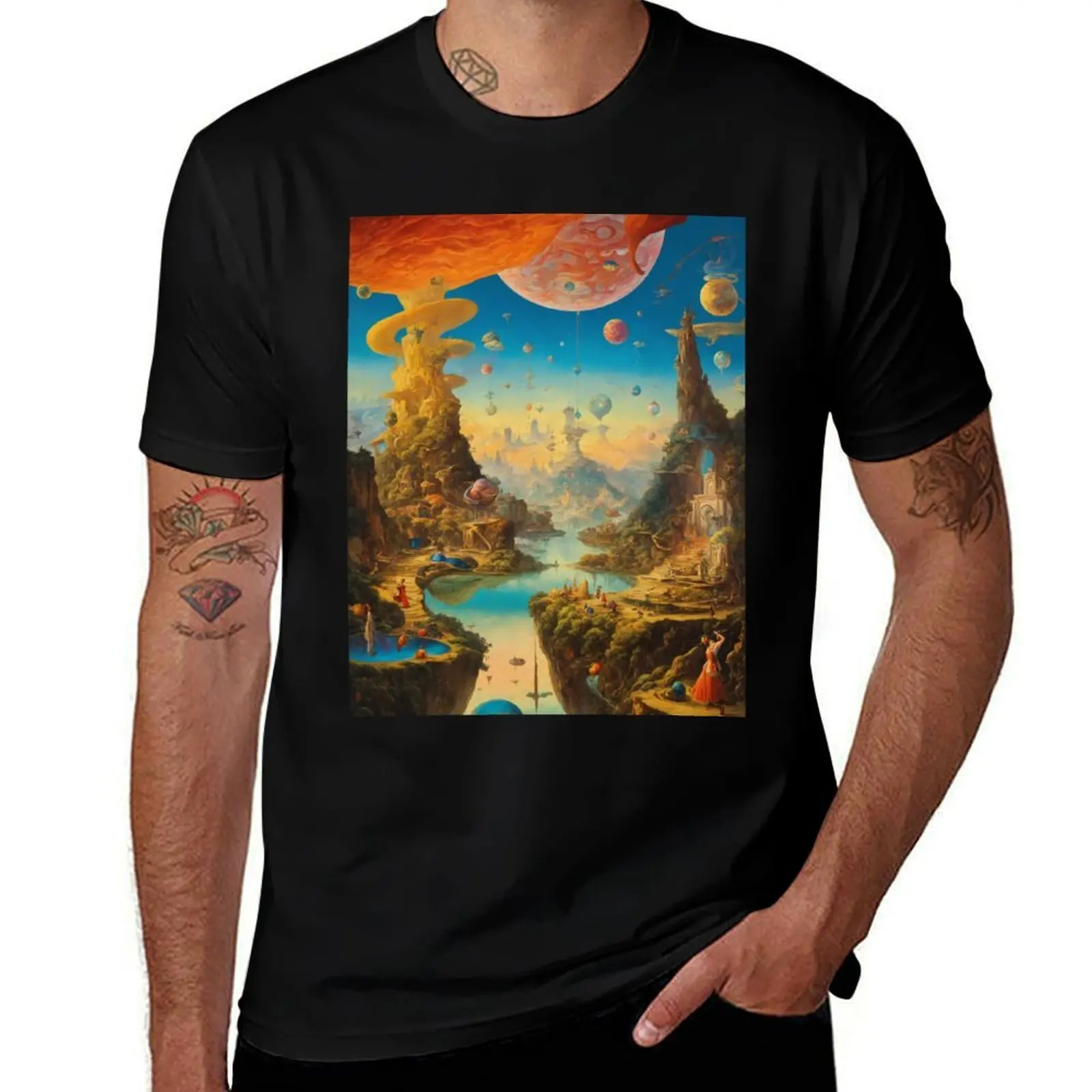 

Magic World T-Shirt Short sleeve tee Man t-shirt man t shirt luxury designer men clothings