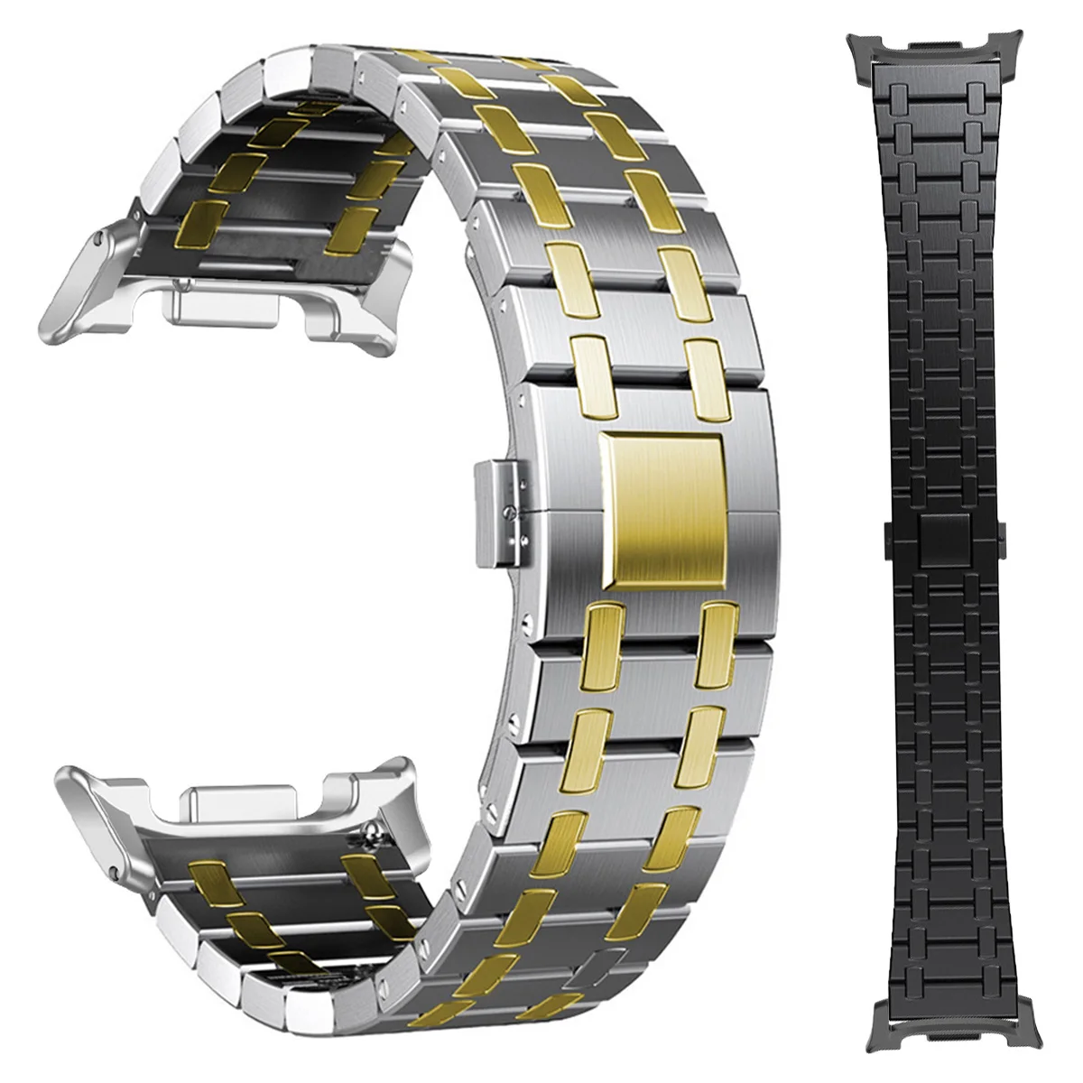 

Роскошный металлический ремешок для Samsung Galaxy Watch 8 Classic 8, 44 мм, ремешок из нержавеющей стали без зазоров для часов 8, 40 мм, мужской браслет, ремешок для часов