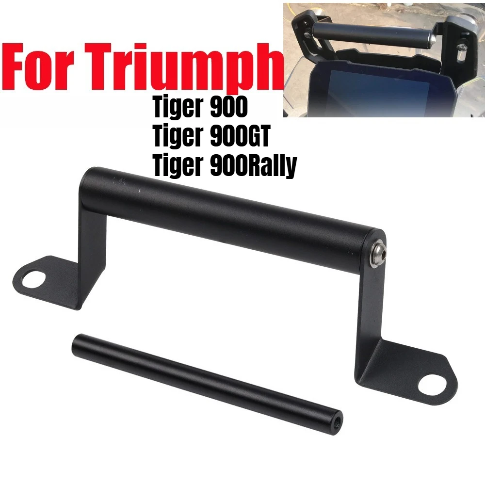 Фото Многофункциональный кронштейн-адаптер для мобильного телефона и навигатора на мотоцикл Triumph Tiger 900 GT PRO Rally 2020-2024