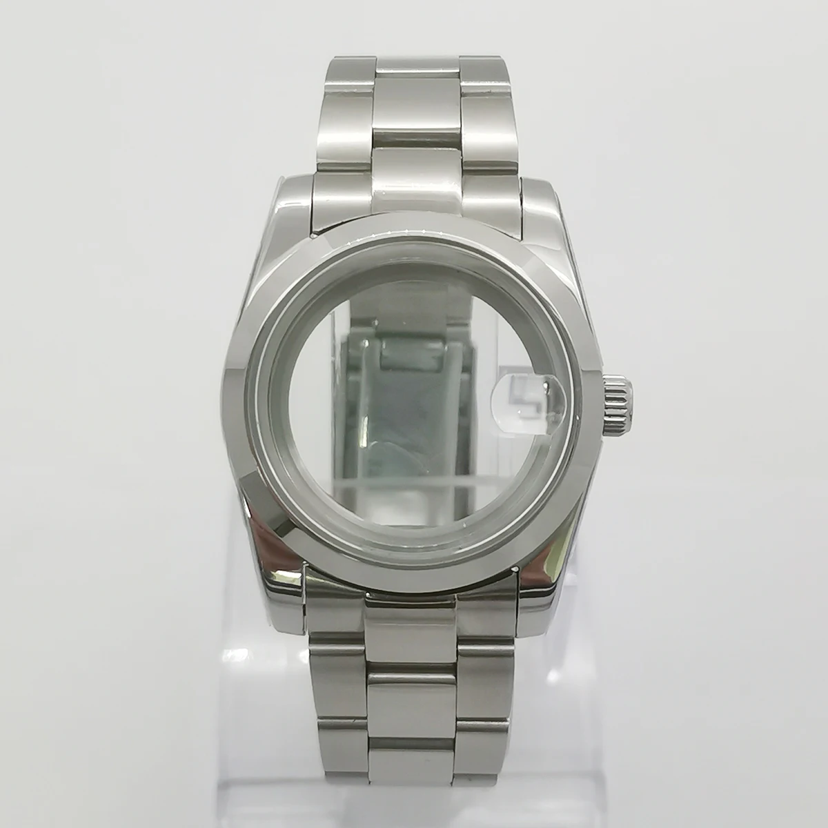 NEITON 36MM/39MM NH35 Sapphire Crystal Polish Water Resistanst Watch Case For NH34 NH35 NH36 NH38 NH39 NH70 PT5000 ETA2824