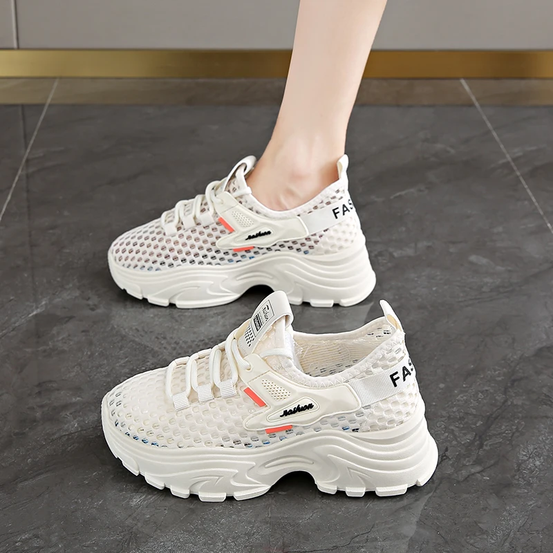 Tênis Chunky Femininos, Calçad - Women'S Shoes Running Sports avaliação e preço