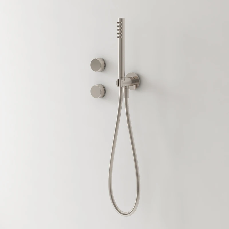 Bathing concealed installation shower, wall mounted shower, embedded top spray all copper pre embedded shower set