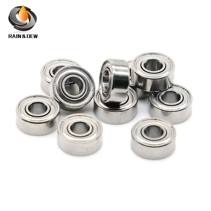 10PCS MR104ZZ Handles Bearing 4x10x4 mm For Strong Drill Lab Handpiece MR104 ZZ ABEC-9 Ball Bearing Nail