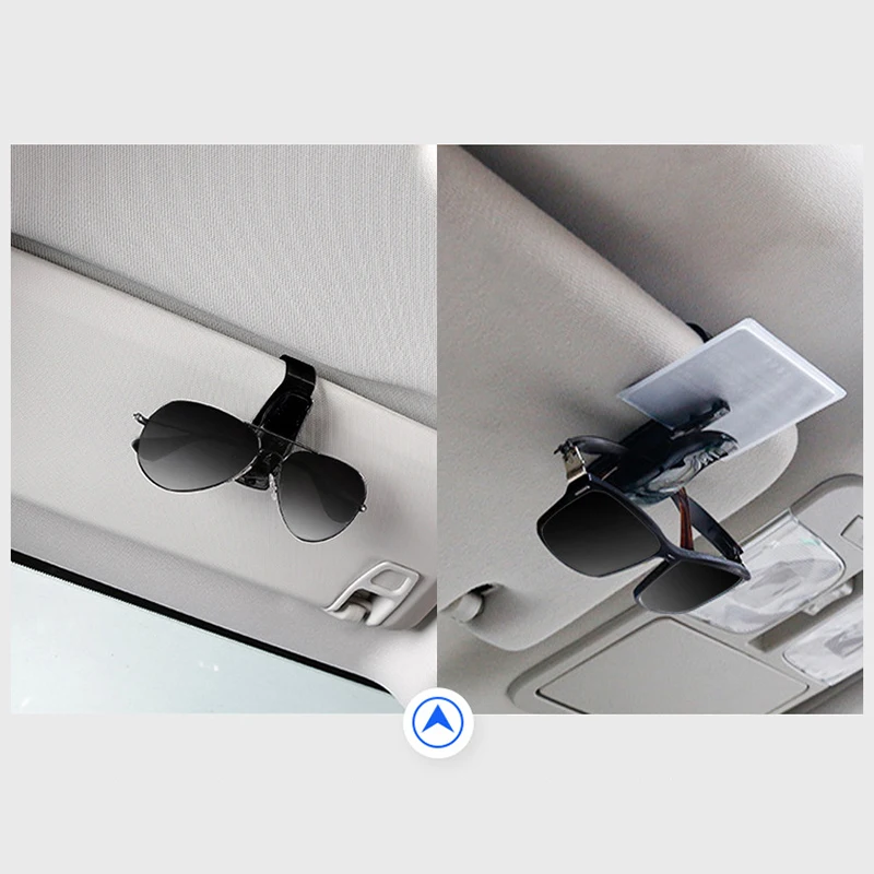 

Универсальный автомобильный солнцезащитный козырек, коробка для очков, держатель для карт, билетов, аксессуары для очков