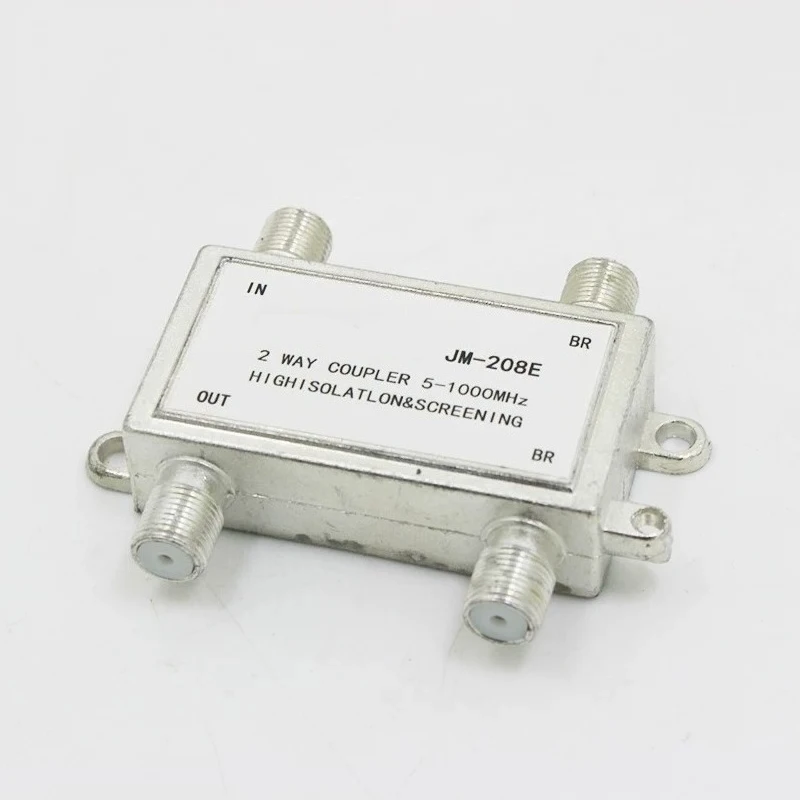 2/4/6/8 Way Inch F Thread CATV Signal Tap Splitter Coaxial Distributor For Digital Analog Cable TV Household Installation