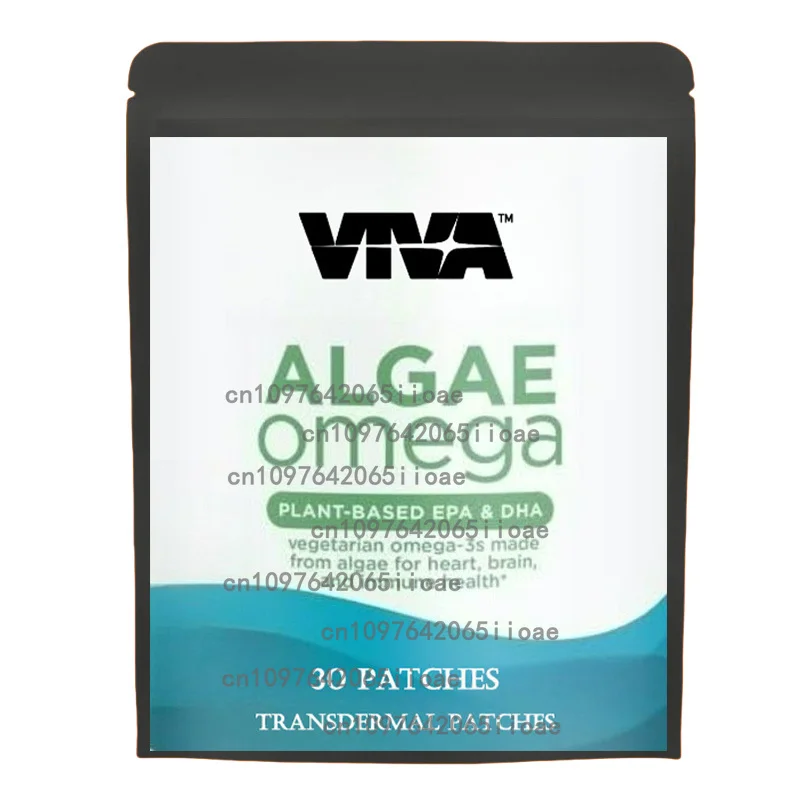 

30 Patches Omega 3 6 9 Plus Turmeric Curcumin Transdermal Patches - Supports Heart Health - Joint