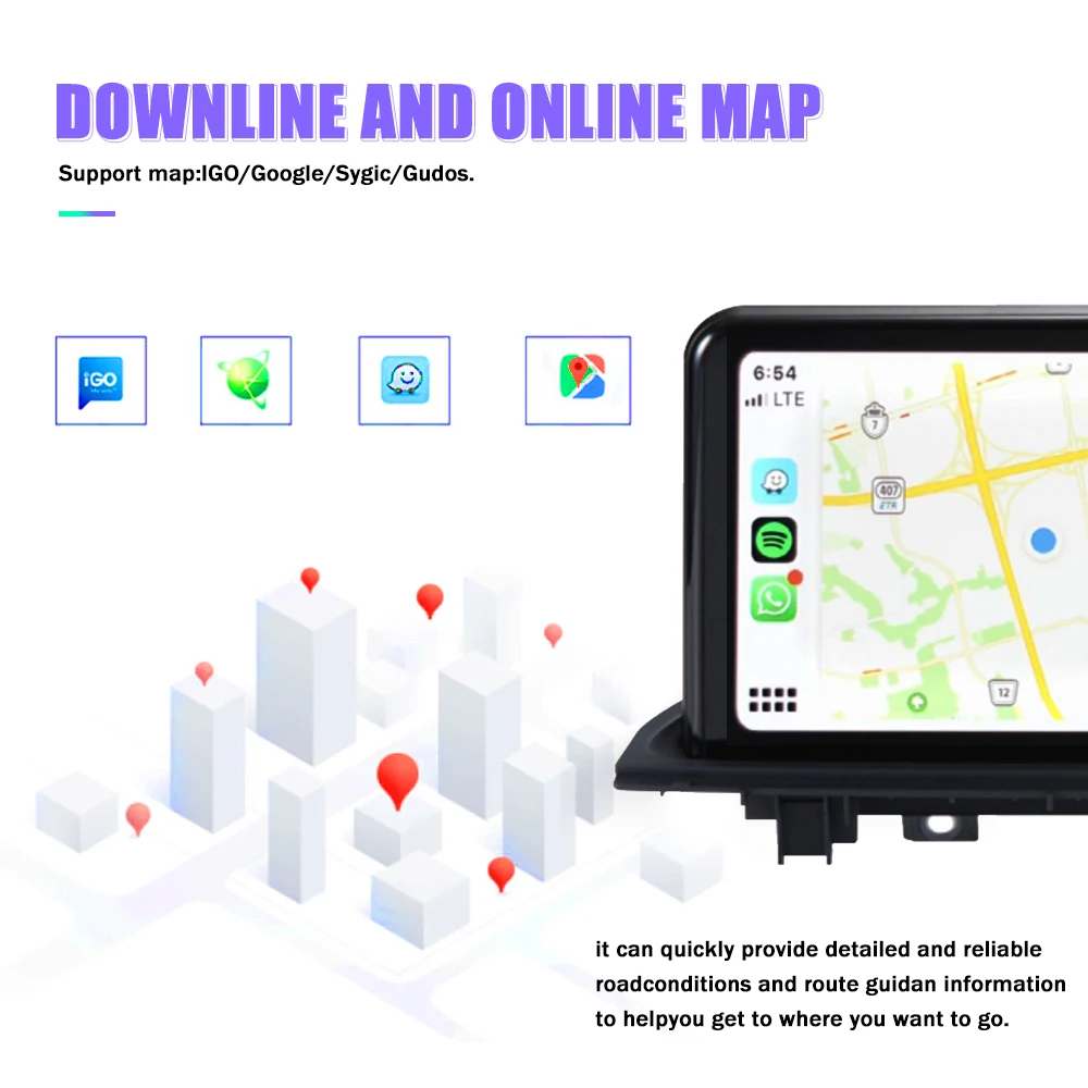 1920*720 Android OS Wireless Carplay Car Multimedia Video Player GPS Navigation For BMW X3 G01 X4 G02 2018 - 2020 EVO System