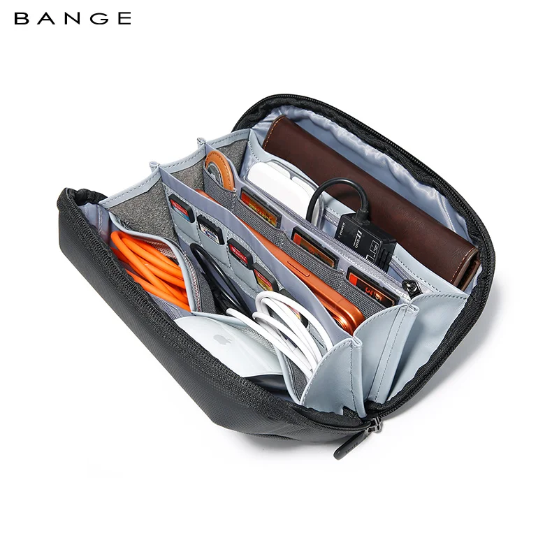 

BANGE New Urban Travel Waterproof Electronic Organizer case Accessories Pouch Digital Storage Bag