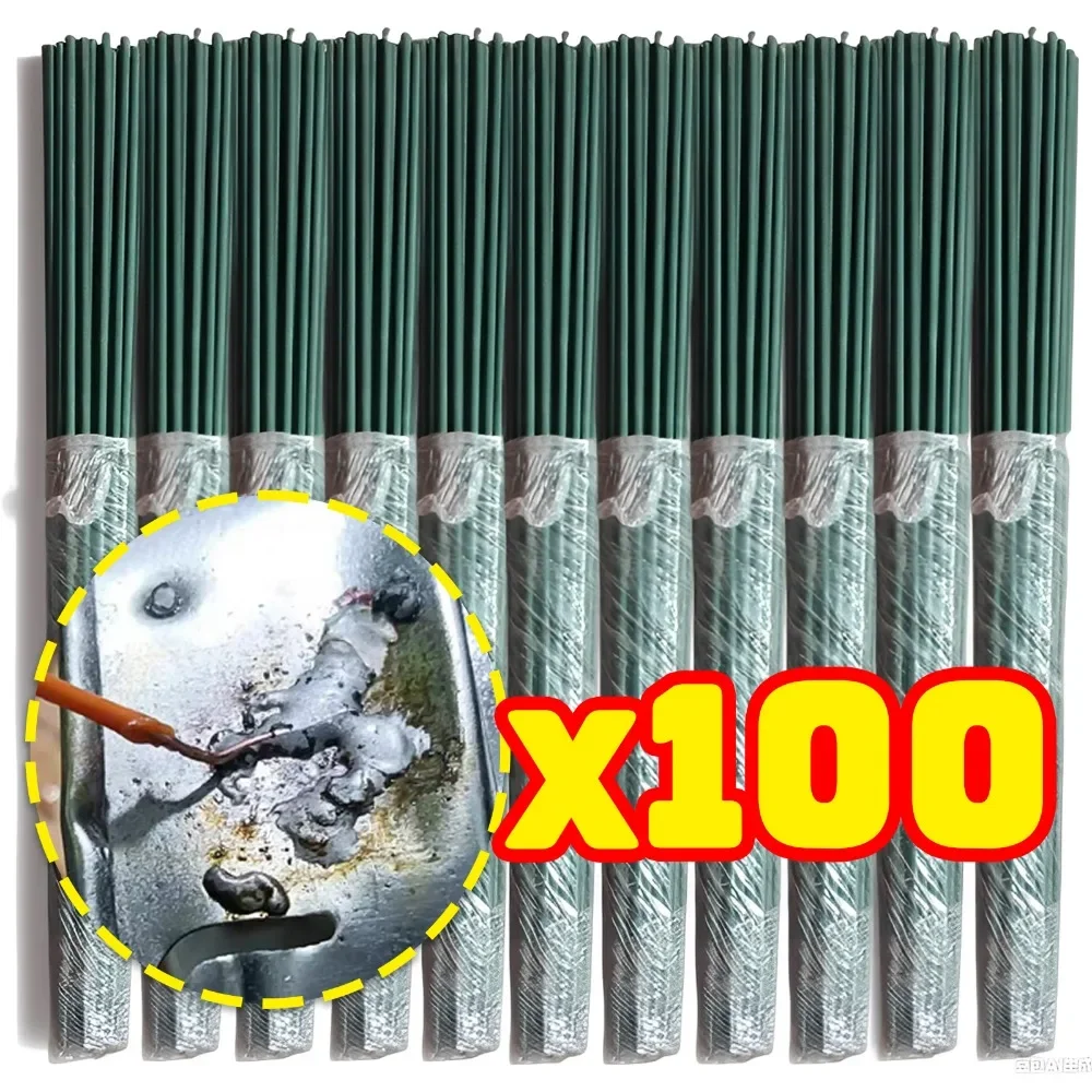 300mm 2mm Green Electrode Welding Rods Carbon Steel Easy Weld Smooth Arc AC DC for DIY Project Thin Metal Steel Plate Repair