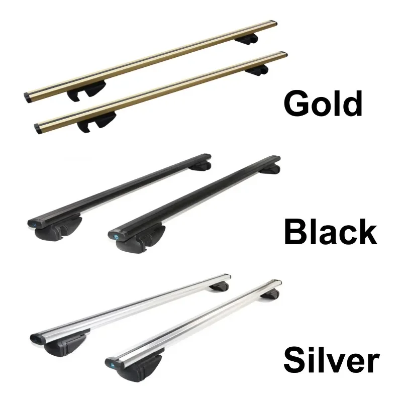 Car Accessories Market Roof Racks Universal Aluminum 4x4 Cross Bar Luggage Universal Rail Car Roof Racks