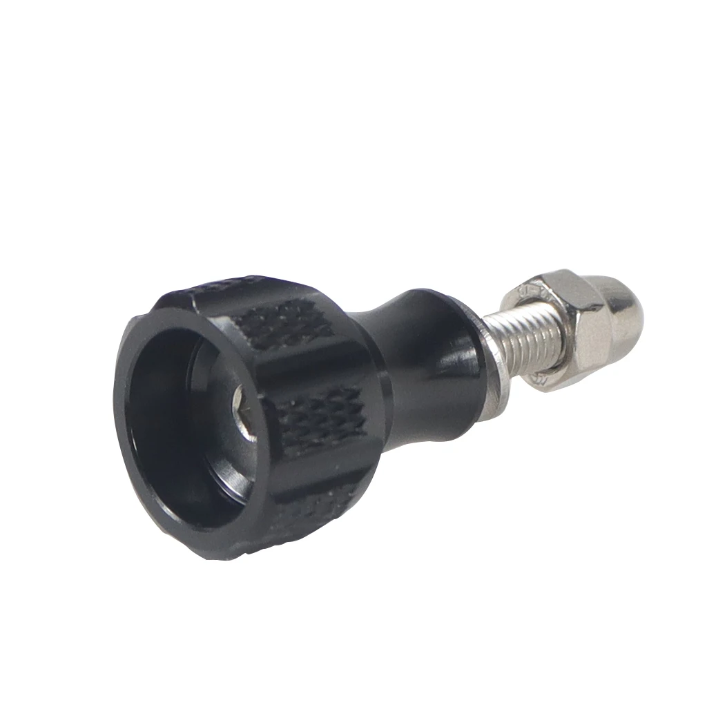 10 Stück Aluminium-Daumenknopf-Schrauben für GoPro-Zubehör, Einbeinstativ, Haltegriff, Stick-Montage, M5, kurze lange Stativ-Adapterschraube – Detail 19