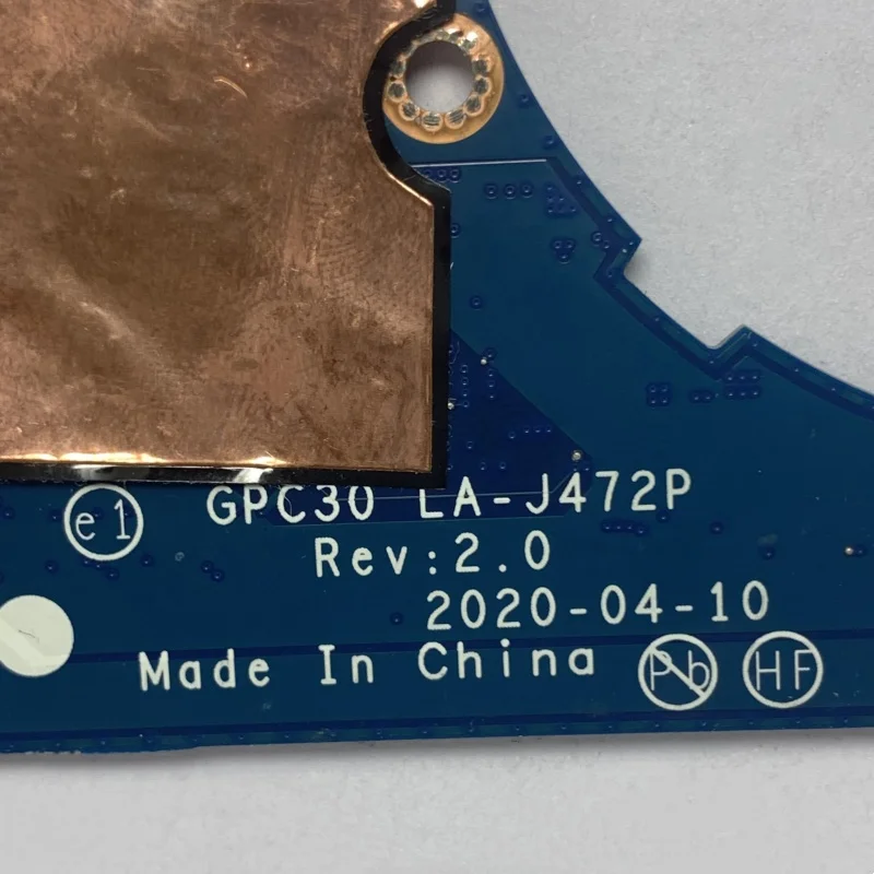

Для HP Envy 13-BA Высококачественная материнская плата GPC30 LA-J472P с процессором SRGKL I5-1035G1, материнская плата для ноутбука, 100% полное тестирование, работает хорошо