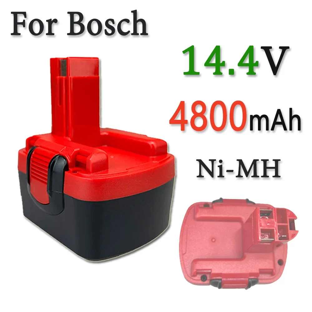 

14.4V 4800mAh Rechargeable Battery For Bosch BAT038 BAT040 BAT140 BAT159 BAT041 3660K NI-MH PSR GSR GWS GHO Tool Battery